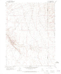 Hot Pot Nevada Historical topographic map, 1:24000 scale, 7.5 X 7.5 Minute, Year 1965