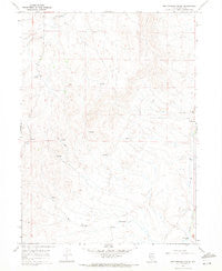 Hot Springs Creek Nevada Historical topographic map, 1:24000 scale, 7.5 X 7.5 Minute, Year 1967