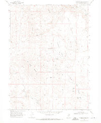 Hubbard Basin Nevada Historical topographic map, 1:24000 scale, 7.5 X 7.5 Minute, Year 1968