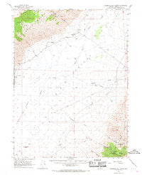 Humboldt Salt Marsh Nevada Historical topographic map, 1:62500 scale, 15 X 15 Minute, Year 1966