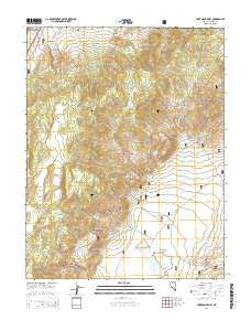 Huntoon Valley Nevada Current topographic map, 1:24000 scale, 7.5 X 7.5 Minute, Year 2014