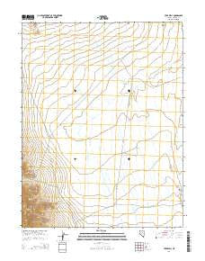 Hyde Well Nevada Current topographic map, 1:24000 scale, 7.5 X 7.5 Minute, Year 2014