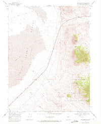 Iron Mountain Nevada Historical topographic map, 1:24000 scale, 7.5 X 7.5 Minute, Year 1969