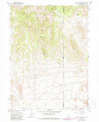 Jackson Spring Nevada Historical topographic map, 1:24000 scale, 7.5 X 7.5 Minute, Year 1967