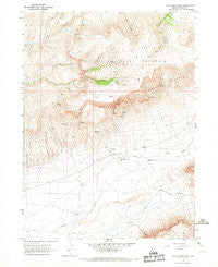 Jake Creek Mtn Nevada Historical topographic map, 1:24000 scale, 7.5 X 7.5 Minute, Year 1965