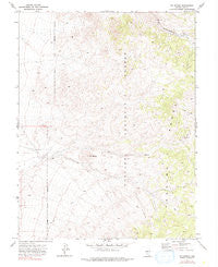 Jet Spring Nevada Historical topographic map, 1:24000 scale, 7.5 X 7.5 Minute, Year 1971