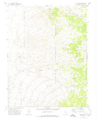 Jet Spring Nevada Historical topographic map, 1:24000 scale, 7.5 X 7.5 Minute, Year 1971