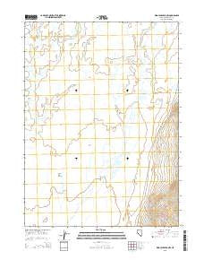 King Lear Peak NW Nevada Current topographic map, 1:24000 scale, 7.5 X 7.5 Minute, Year 2015