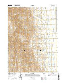 Kings River Ranch Nevada Current topographic map, 1:24000 scale, 7.5 X 7.5 Minute, Year 2015
