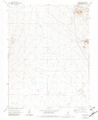 Klondike Nevada Historical topographic map, 1:24000 scale, 7.5 X 7.5 Minute, Year 1970