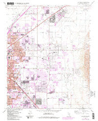 Las Vegas NE Nevada Historical topographic map, 1:24000 scale, 7.5 X 7.5 Minute, Year 1967
