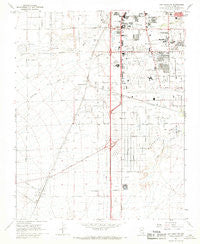 Las Vegas SW Nevada Historical topographic map, 1:24000 scale, 7.5 X 7.5 Minute, Year 1967
