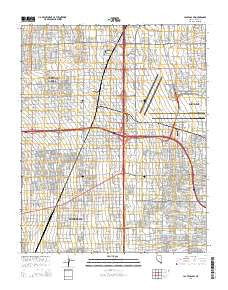 Las Vegas SW Nevada Current topographic map, 1:24000 scale, 7.5 X 7.5 Minute, Year 2014