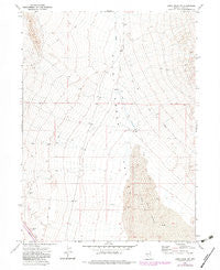 Leppy Peak NW Nevada Historical topographic map, 1:24000 scale, 7.5 X 7.5 Minute, Year 1971