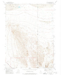 Leppy Peak Nevada Historical topographic map, 1:24000 scale, 7.5 X 7.5 Minute, Year 1971