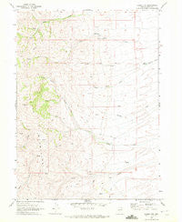 Loomis Mtn Nevada Historical topographic map, 1:24000 scale, 7.5 X 7.5 Minute, Year 1968