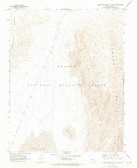 Lower Pahranagat Lake SW Nevada Historical topographic map, 1:24000 scale, 7.5 X 7.5 Minute, Year 1969
