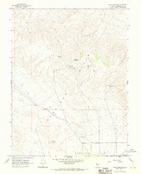 Mable Mountain Nevada Historical topographic map, 1:24000 scale, 7.5 X 7.5 Minute, Year 1967