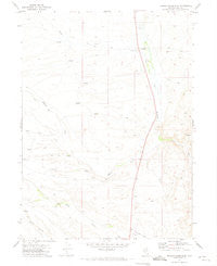 Mahala Creek East Nevada Historical topographic map, 1:24000 scale, 7.5 X 7.5 Minute, Year 1971
