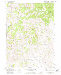 Marys River Basin NE Nevada Historical topographic map, 1:24000 scale, 7.5 X 7.5 Minute, Year 1968