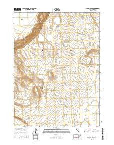 Massacre Lake NW Nevada Current topographic map, 1:24000 scale, 7.5 X 7.5 Minute, Year 2015