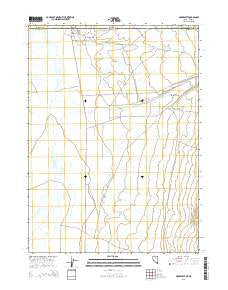 McDermitt Nevada Current topographic map, 1:24000 scale, 7.5 X 7.5 Minute, Year 2015