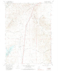 Melandco Nevada Historical topographic map, 1:24000 scale, 7.5 X 7.5 Minute, Year 1968