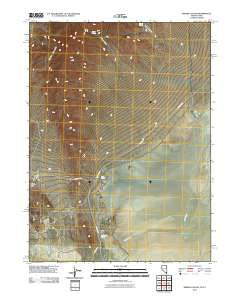 Miners Canyon Nevada Historical topographic map, 1:24000 scale, 7.5 X 7.5 Minute, Year 2011