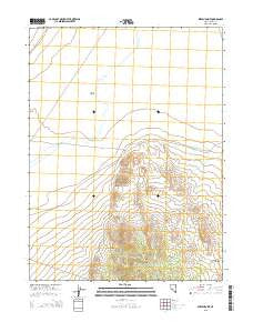 Mizpah Point Nevada Current topographic map, 1:24000 scale, 7.5 X 7.5 Minute, Year 2015