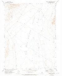 Moores Station SE Nevada Historical topographic map, 1:24000 scale, 7.5 X 7.5 Minute, Year 1967