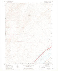 Morgan Hill Nevada Historical topographic map, 1:24000 scale, 7.5 X 7.5 Minute, Year 1967