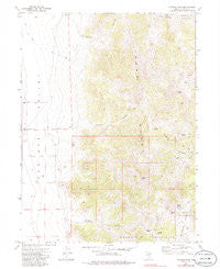Morgan Pass Nevada Historical topographic map, 1:24000 scale, 7.5 X 7.5 Minute, Year 1972