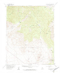 Mountain Springs Nevada Historical topographic map, 1:62500 scale, 15 X 15 Minute, Year 1957