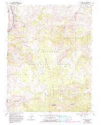 Mt. Rose NW Nevada Historical topographic map, 1:24000 scale, 7.5 X 7.5 Minute, Year 1968