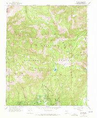 Mt. Rose Nevada Historical topographic map, 1:24000 scale, 7.5 X 7.5 Minute, Year 1968