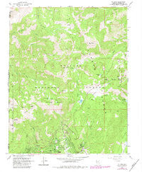 Mt. Rose Nevada Historical topographic map, 1:24000 scale, 7.5 X 7.5 Minute, Year 1968