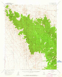 Mt. Stirling Nevada Historical topographic map, 1:62500 scale, 15 X 15 Minute, Year 1957