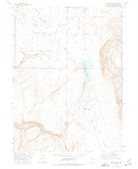 Mud Meadow Nevada Historical topographic map, 1:24000 scale, 7.5 X 7.5 Minute, Year 1972
