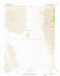 Mule Deer Ridge NW Nevada Historical topographic map, 1:24000 scale, 7.5 X 7.5 Minute, Year 1969