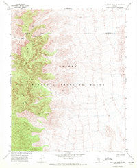 Mule Deer Ridge SE Nevada Historical topographic map, 1:24000 scale, 7.5 X 7.5 Minute, Year 1969