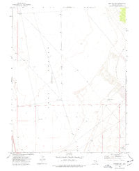 Mustang Well Nevada Historical topographic map, 1:24000 scale, 7.5 X 7.5 Minute, Year 1973