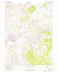 New Empire Nevada Historical topographic map, 1:24000 scale, 7.5 X 7.5 Minute, Year 1968