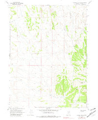 Ninemile Mtn SW Nevada Historical topographic map, 1:24000 scale, 7.5 X 7.5 Minute, Year 1967