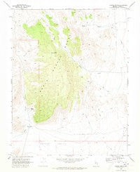 Pahroc Spring Nevada Historical topographic map, 1:24000 scale, 7.5 X 7.5 Minute, Year 1970