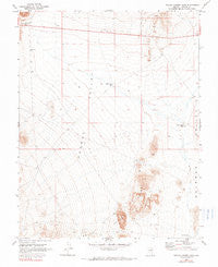 Pahroc Summit Pass Nevada Historical topographic map, 1:24000 scale, 7.5 X 7.5 Minute, Year 1970