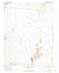 Pahroc Summit Pass Nevada Historical topographic map, 1:24000 scale, 7.5 X 7.5 Minute, Year 1970
