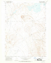 Painted Point Nevada Historical topographic map, 1:24000 scale, 7.5 X 7.5 Minute, Year 1966