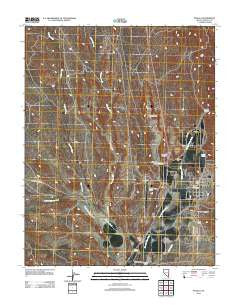 Panaca Nevada Historical topographic map, 1:24000 scale, 7.5 X 7.5 Minute, Year 2012
