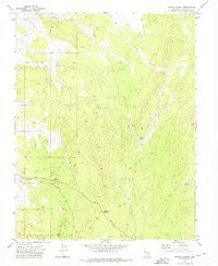 Panaca Summit Nevada Historical topographic map, 1:24000 scale, 7.5 X 7.5 Minute, Year 1972