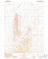 Pancake Summit Nevada Historical topographic map, 1:24000 scale, 7.5 X 7.5 Minute, Year 1990